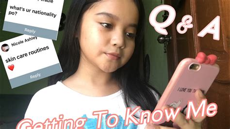 alexandra siang|Getting To Know Me + Q & A .